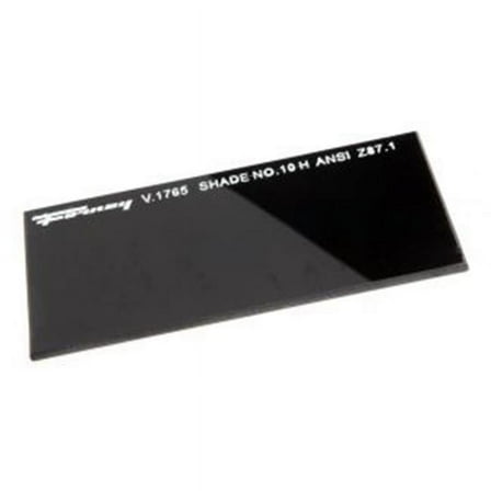 Forney Industries Inc 57010 Shade No 10 Hardened Welding Lens - 2 x 4.25 in.