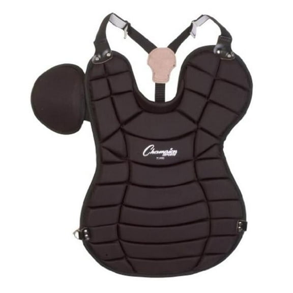 Champion Sports  Adult Chest Protector - Black