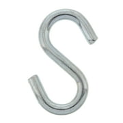 Bulldog Hardware 7 1-1/2 in. S Hook, Zinc Plated, 6 Pack