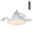 thumbnail image 1 of Ventilador Invisible Atenuación Con Control Remoto LED para El Al Aire Libre (a), 1 of 9