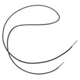 thumbnail image 1 of Collar de cordón de cera Yinane Negro 1mm 16 pulgadas, 1 of 5