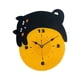 thumbnail image 4 of Reloj de pared con diseño de gato, sin , para dormitorio, sala de estar, decoración del hogar, bonito reloj analógico, reloj colgante silencioso, 4 of 8