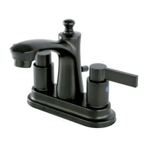 Kingston Brass FB7625NDL 4 in. Centerset Bathroom Faucet, Oil Rubbed Bronze