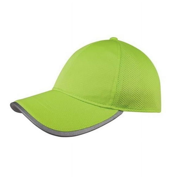 Juniper J7255 3D Grid-Textured Cool & Dry Performance Cap, Lime