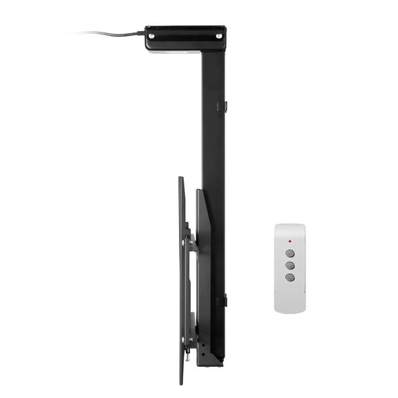 KFFKFF Automated TV Ceiling Mount, Wall Mount Suitable for 32 to 55 Inch Television, Electrically Modifiable Ceiling TV Mount, Automated Fold Down TV Mount Bracket with Maximum VESA 24 x 16 in