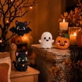 thumbnail image 4 of Halloween Bead Embroidery Kit, Mini 3D Beaded Animal DIY Beadwork Craft Kit with Instruction Sheet, Beginner-Friendly Ghost Pumpkin and Black Cat Beaded Embroidery Kits for Craft Lover, 4 of 6