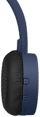 JVC HAS23WZ Flats Bluetooth Headphones - Fold Flat - Mic & In-Line Remote (Teal)