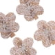 thumbnail image 4 of Clips para Boda Rústica Artesanía Arpillera Encaje Flores Desgastadas 1.4cm/ 1.5cm Bricolaje Colcomx Arpillera arpillera Flores, 4 of 8