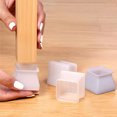 thumbnail image 4 of Bangcool 24PCS Chair Leg Cap Square Scratch-proof Chair Leg Protector Furniture Pad, 4 of 9