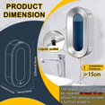thumbnail image 2 of 700ML Automatic Soap Dispenser with Sensor Touchless Wall Mounted Soap Dispenser Disinfectant Dispenser, 2 of 5