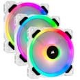 thumbnail image 1 of VENTILADOR CORSAIR LL120 RGB BLANCO 3 PACK C/CONTROLADOR (CO-9050092-WW) Corsair CO-9050092-WW, 1 of 6