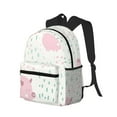 thumbnail image 2 of Gaeub Cute Pigs School Backpack Waterproof Bookbag for Men Women College High School Bags, 2 of 8