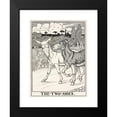 thumbnail image 2 of Percy J. Billinghurst 11x14 Black Modern Framed Museum Art Print Titled - The Two Asses (1900), 2 of 5
