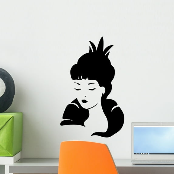 Fashion Queen Wall Decal Wallmonkeys Peel and Stick Decals for Girls (18 in H x 11 in W) WM502776