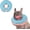 Donut Blue, variant on Miaocao Supet Inflatable Dog Cone Collar Alternative After Surgery, Doggie Neck Donut Collar Recovery ECollar for Post Surgery, Soft Dog Cone for Small Medium Puppies Cats