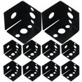 thumbnail image 1 of 10pcs L Bracket Corner Brace Wire Shelf Bracket Iron Shelf Support Accessory, 1 of 9