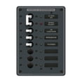 thumbnail image 2 of Panel Blue Sea Systems 8027 Tradicional Metal AC Main + 6 Pos, 2 of 9