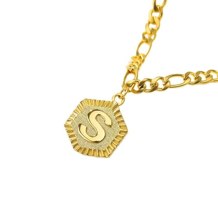 

DUHGBNE Initial Letter Anklets Women Men s 18K Gold Leg Chain Letter Ankle Bracelet A- Z