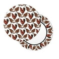 thumbnail image 2 of Easygdp A Rooster With Chickens Print Easy To Install Bar Stool Covers&Stool Covers Round&Elastic Stool Cover, Barstool Covers,Washable&Bottom With Elastic Edge-14 inch, 2 of 7