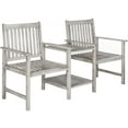 thumbnail image 4 of Safavieh Brea Indoor/Outdoor Modern Twin Seat Bench, 4 of 8