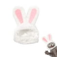 thumbnail image 6 of TETOU Cute Costume Bunny Rabbit Hat with Ears for Cats & Small Dogs Party Costume Easter & Halloween Pet Accessory Headwear, 6 of 7