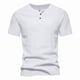 thumbnail image 2 of pstuiky Camisa de manga corta para hombre, Camiseta de manga corta con cuello en V doble para hombre, talla grande, moda Fallow Priming. camisetas de hombre xl, 2 of 7