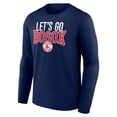 thumbnail image 2 of Men's Navy Boston Red Sox LGS Long Sleeve T-Shirt, 2 of 3