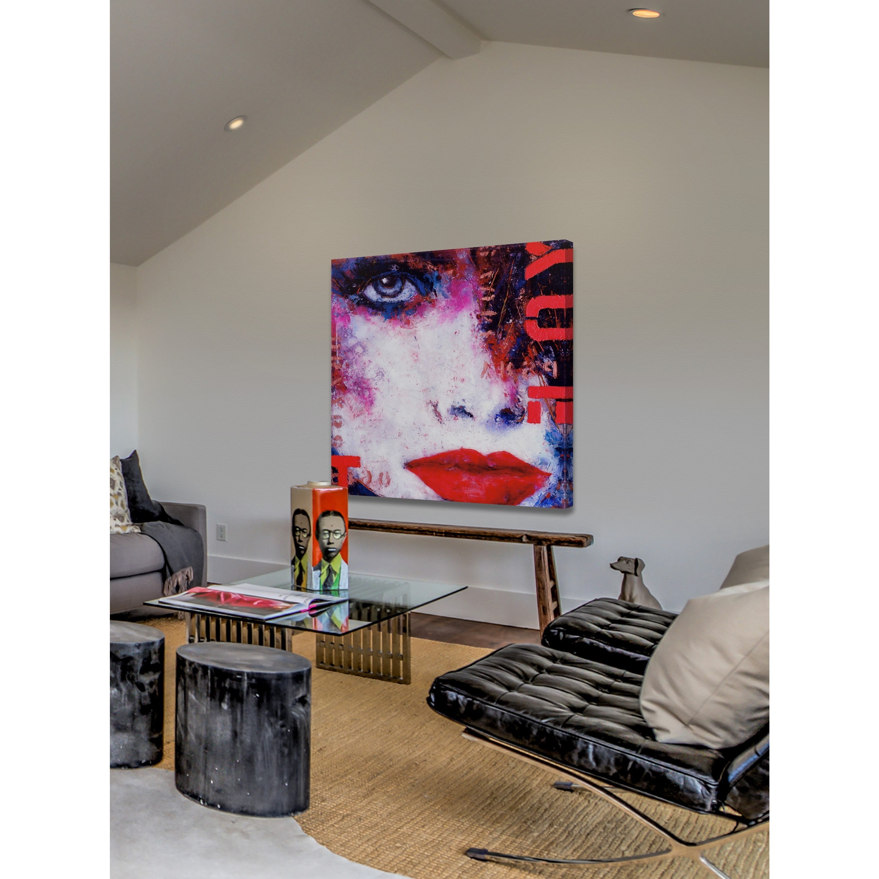 Idole Painting Print on Wrapped Canvas