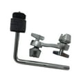 thumbnail image 4 of Drum Set de montaje de montaje L Varilla Ajuste de la abrazadera Hardware de alto rendimiento Piezas de tambor del brazo del platillo para Negro, 4 of 8