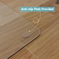 thumbnail image 6 of BEAUTYPEAK 36" x 46" Tempered Glass Office Chair Mat for Carpet or Hard Floor Protection, 6 of 11