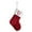 Red, variant on Xfvqtps Christmas Glitter Stocking Gift Bag Hosiery Flash Film Bilingbiling Knitted Letter Christmas Tags Christmas Decorations Children Candy Gift Bag Socks Red Red