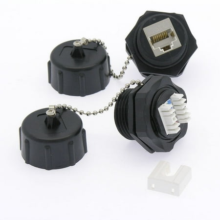 SF Cable CAT6 RJ45 Shielded Industrial Panelmount Jack with Dust Cap price history on PriceWatchPro