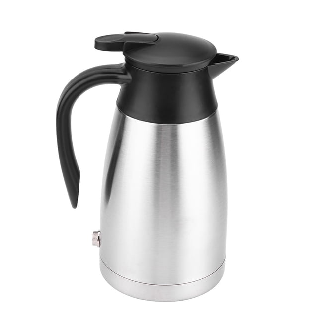 Electric Thermoses, Spill-proof Silicone Cover In-car Kettle, Travel For Coffee Tea