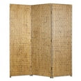 thumbnail image 3 of 1" x 63" x 72" Silver Wood 3 Panel  Screen, 3 of 3
