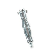 (5 pack) Hillman Hollow Wall Mult-Material Anchor Screws, 3/16 Short, Steel, Zinc, Corrosion Resistant, 70 lbs, Silver, 2 sets