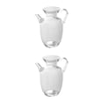thumbnail image 3 of Thinsony Imitation Song Glass Teapot Transparent for Tea Outdoor Bags Office Style A 2Set, 3 of 6