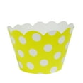 thumbnail image 2 of Wrapables® Standard Size Polka Dots Cupcake Wrappers (Set of 20), Yellow, 2 of 4