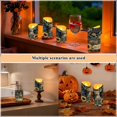 thumbnail image 7 of 2 PCS Tilted Flameless Candles Flickering LED Lights Battery Operated Candles with Remote Timers for Holiday Decor Beautiful Deer Wearing A Crown, 7 of 7