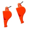 thumbnail image 3 of maskred Plastic Whistle Essential Camping and Boating Accessory orange 1Set, 3 of 6