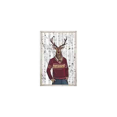 thumbnail image 1 of Vintage Reindeer Wooden Wall Decor, 1 of 1