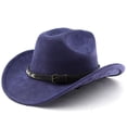 thumbnail image 1 of Western Frontier Style Cowboy Hat with Curved Brim for Outdoor Adventures and Everyday Wear on Travel and Riding, 1 of 3