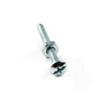 thumbnail image 2 of Hillman Machine Screws w/ Nuts #8 x 1-1/2", Steel, Zinc, Interior Truss Head, Silver, 10 sets, 2 of 6