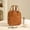 Brown, variant on Ckraxd Handheld Makeup Bag Large Capacity Travel Portable Cosmetic Storage Toiletries Artificial Leather Multi-functional