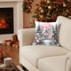 thumbnail image 4 of Fundas de almohada navideñas de 45 x 45 cm, decorativas, de tela suave y con cremallera oculta para decoración del hogar., 4 of 6