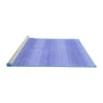 thumbnail image 2 of Ahgly Company Machine Washable Indoor Rectangle Abstract Blue Modern Area Rugs, 6' x 9', 2 of 4