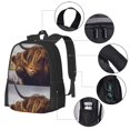 thumbnail image 4 of Balery Yak Backpack for Men and Women - Durable 600D Oxford Cloth -Large Capacity, Water-Resistant School, Travel, and Hiking Bag, 4 of 9
