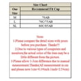 thumbnail image 3 of Women Lingerie Convertible Multiway Women Bra Wireless Bra Anti-slip Bra Breathable Wirefree Support Bra Girls Bra Tops White XL, 3 of 4