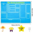 thumbnail image 4 of POINTERTECK My First Daily Calendar Felt-Board for Toddlers Today Calendar Chart Hanging Board for Wall Date Weather Season Month Preschool Educational Early Learning Play Felt-Board Kit, 4 of 9