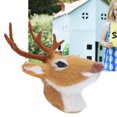thumbnail image 1 of Doll House Accessories, Feel Comfortable  Design Deer Head Cute Appearance Fine Workmanship Fridge   For Refrigerator For Dollhouse, 1 of 8