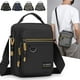 thumbnail image 1 of Bolsa de pecho para hombres | Poliéster ligero y transpirable | Bolso pequeño resistente al agua | Correa ajustable con múltiples compartimentos | Compacto 24x20x7 cm | 1 Pack, 1 of 3